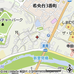 三重県名張市夏見3317-2周辺の地図