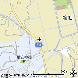 岡山県岡山市東区宿毛1157周辺の地図