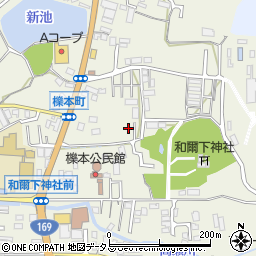 奈良県天理市櫟本町2340周辺の地図