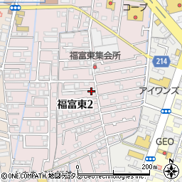 武富荘周辺の地図