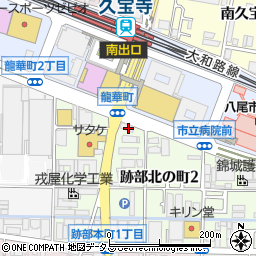 KASUYA 八尾久宝寺店周辺の地図