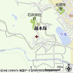 奈良県生駒郡平群町越木塚753-1周辺の地図