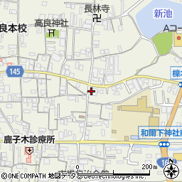 奈良県天理市櫟本町2388周辺の地図