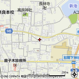 奈良県天理市櫟本町1469周辺の地図