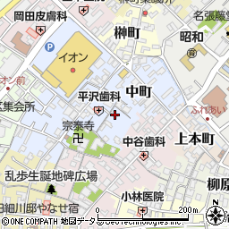 三重県名張市元町395周辺の地図