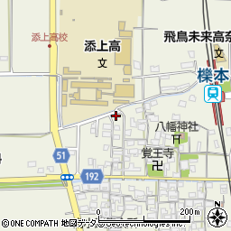奈良県天理市櫟本町1041周辺の地図