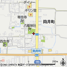 東垣内公民館周辺の地図