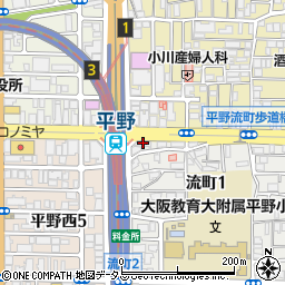 じゃんぼ総本店　平野駅前店周辺の地図
