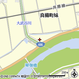 岡山県倉敷市真備町妹1842周辺の地図