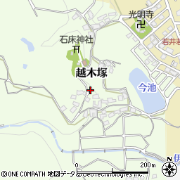 奈良県生駒郡平群町越木塚748周辺の地図