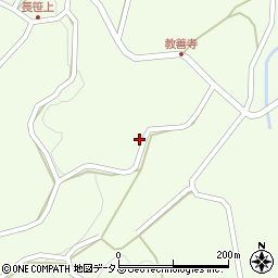 広島県山県郡北広島町長笹1819周辺の地図