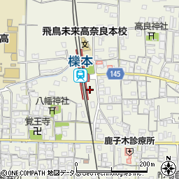 奈良県天理市櫟本町1420周辺の地図