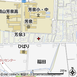芳泉コーポＣ周辺の地図