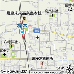 奈良県天理市櫟本町1433周辺の地図