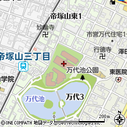 阪和帝塚山苑周辺の地図