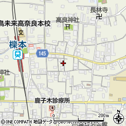 奈良県天理市櫟本町1464周辺の地図