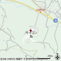岡山県岡山市東区上阿知450周辺の地図