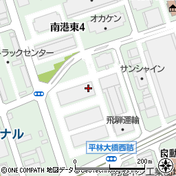 新潟運輸株式会社　大阪南港支店周辺の地図