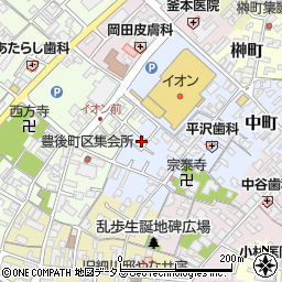 三重県名張市元町438周辺の地図