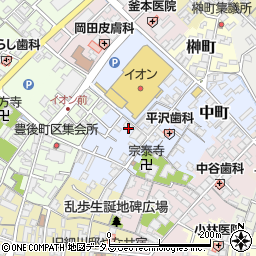 三重県名張市元町447-4周辺の地図