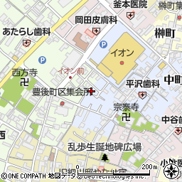 三重県名張市元町438-20周辺の地図