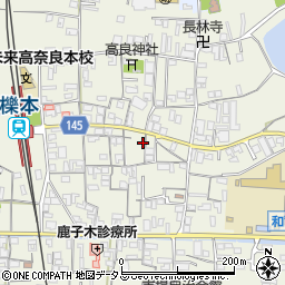 奈良県天理市櫟本町1465周辺の地図