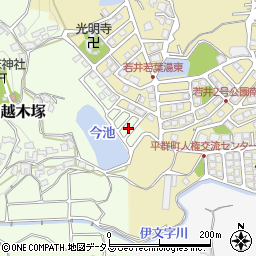 奈良県生駒郡平群町越木塚2周辺の地図