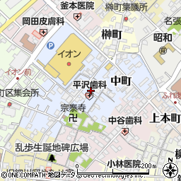 三重県名張市元町427周辺の地図