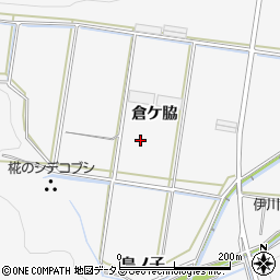 愛知県田原市伊川津町（倉ケ脇）周辺の地図