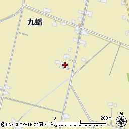 岡山県岡山市東区九蟠361周辺の地図