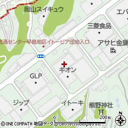 岡山県都窪郡早島町矢尾808-1周辺の地図
