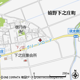 三重県松阪市嬉野下之庄町237周辺の地図