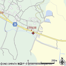 岡山県岡山市東区上阿知786周辺の地図