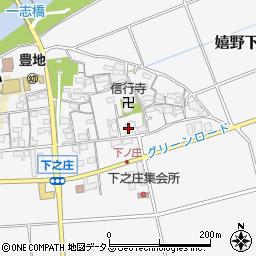 三重県松阪市嬉野下之庄町287周辺の地図