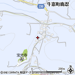 岡山県瀬戸内市牛窓町鹿忍4270周辺の地図