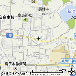 奈良県天理市櫟本町1473周辺の地図