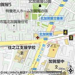 大阪トヨタ自動車住之江店周辺の地図
