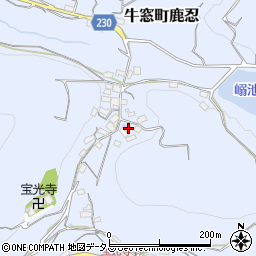 岡山県瀬戸内市牛窓町鹿忍2441-1周辺の地図