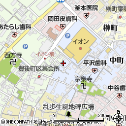 三重県名張市元町438-18周辺の地図