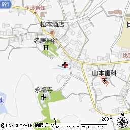 三重県名張市下比奈知2010-1周辺の地図