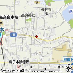 奈良県天理市櫟本町1477周辺の地図