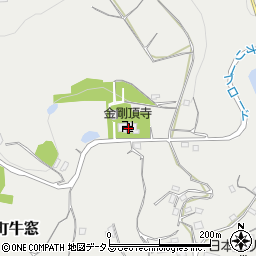真光院西寺周辺の地図