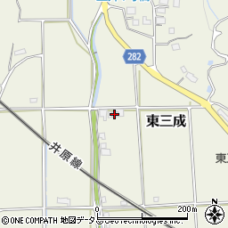 岡山県小田郡矢掛町東三成2044周辺の地図