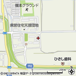 奈良県天理市櫟本町1290周辺の地図
