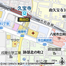 ココカラファイン薬局久宝寺店周辺の地図