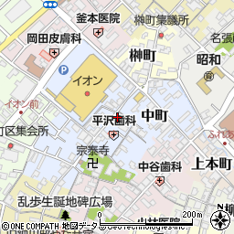 丸福精肉店元町本店周辺の地図