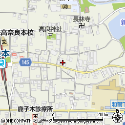 奈良県天理市櫟本町1476周辺の地図
