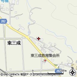 岡山県小田郡矢掛町東三成1730周辺の地図