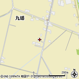 岡山県岡山市東区九蟠353周辺の地図