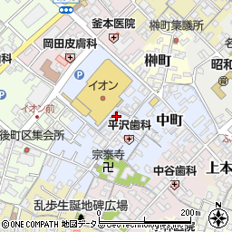 三重県名張市元町437周辺の地図